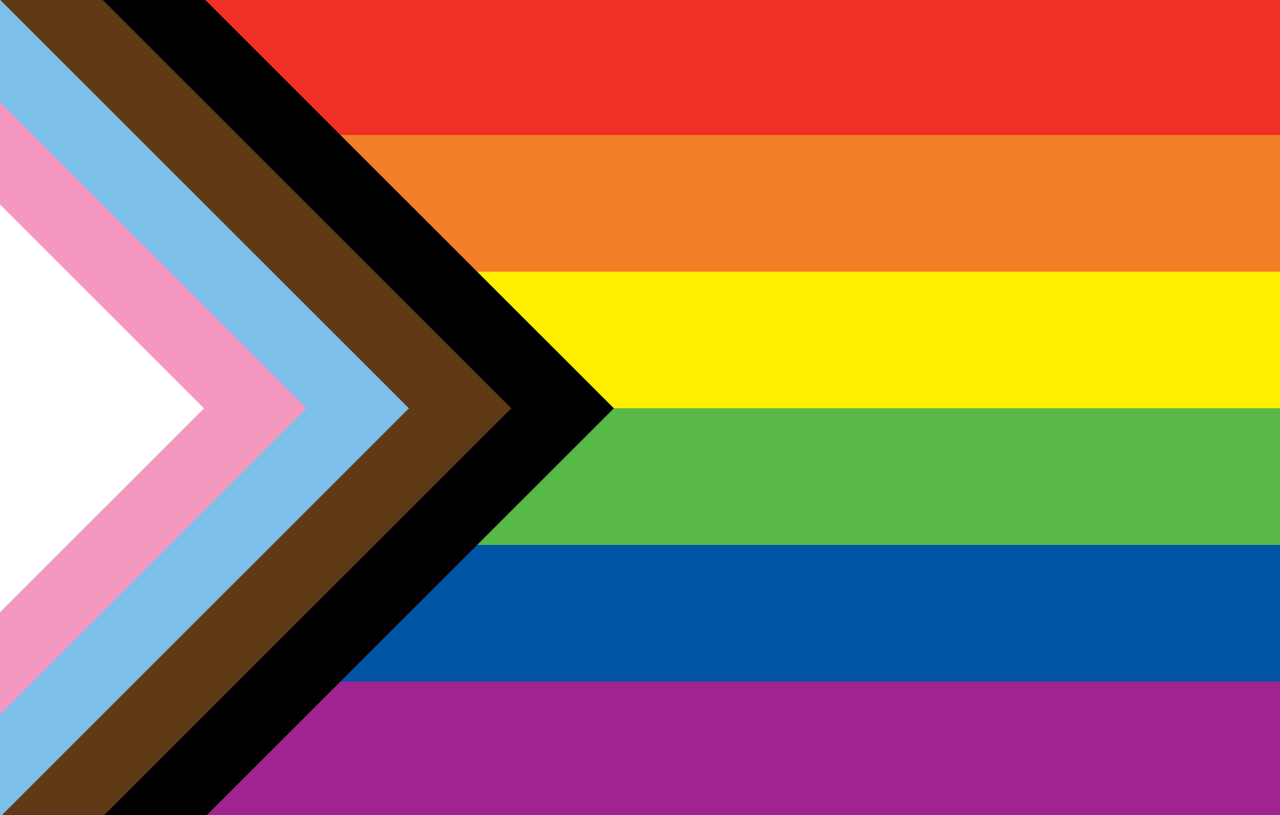 3 ft. x 5 ft. Progressive Pride Flag