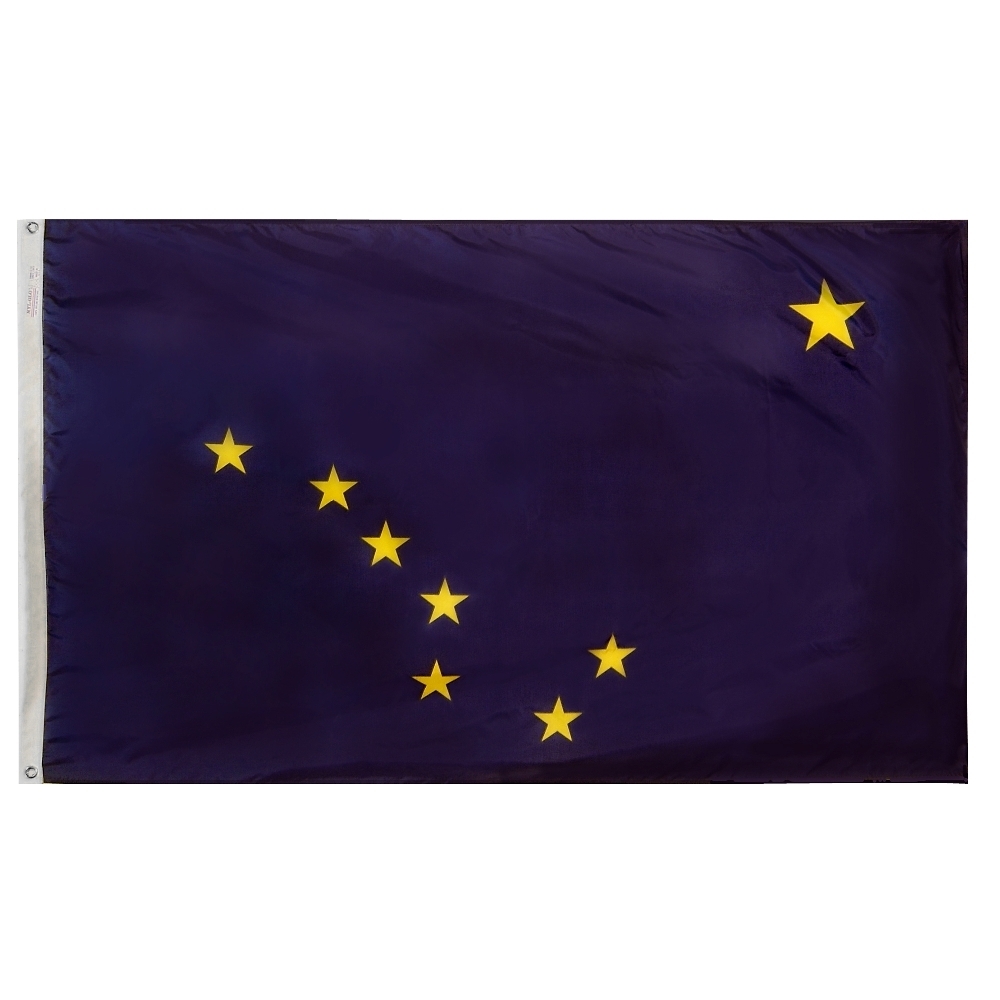 Nylon Alaska Flag