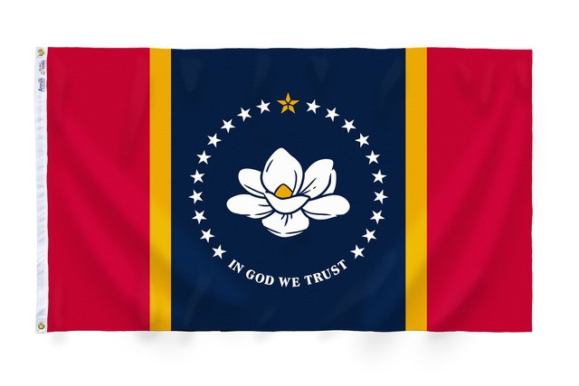 Nylon Mississippi Flag