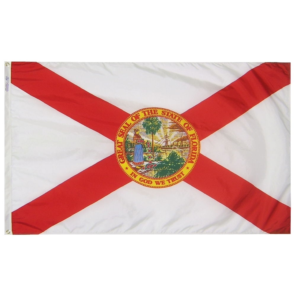 Nylon Florida Flag