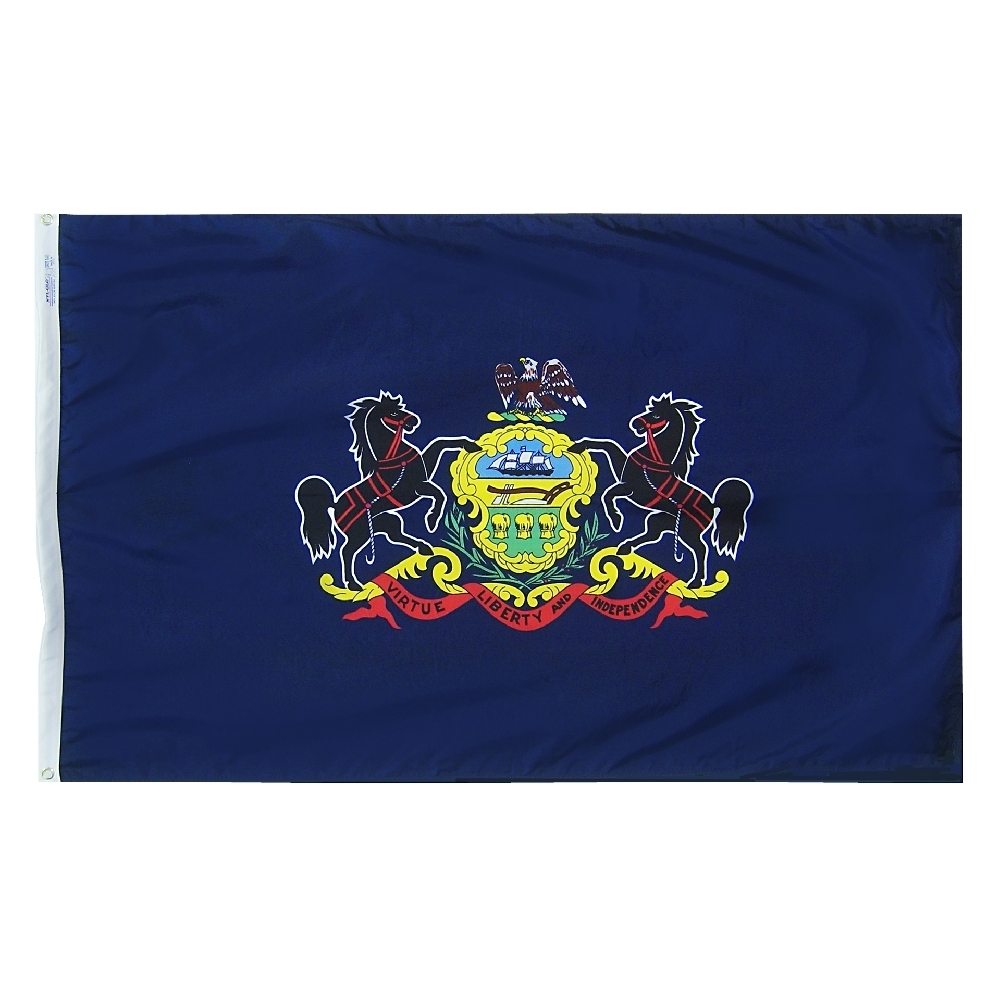 Nylon Pennsylvania Flag