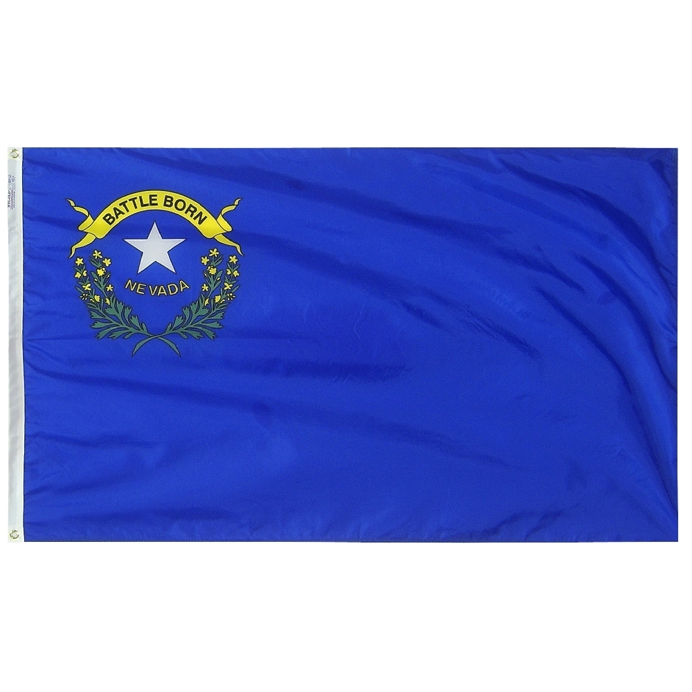 Nylon Nevada Flag