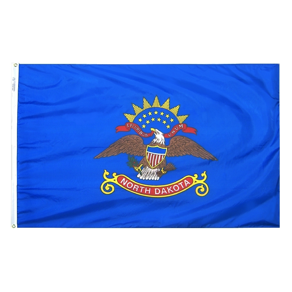 Nylon North Dakota Flag
