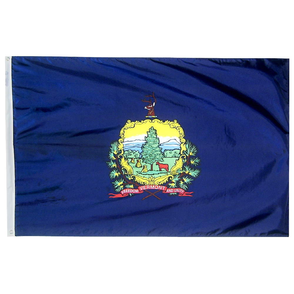 Nylon Vermont Flag