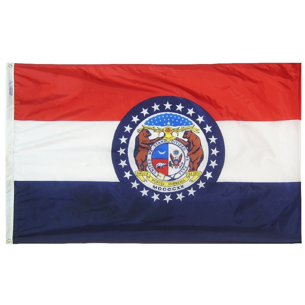 Nylon Missouri Flag